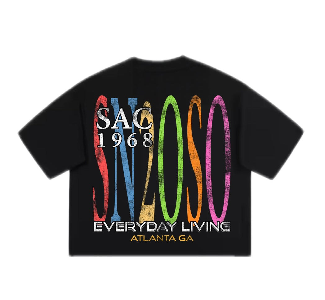BLACK “ANNIVERSARY” TEE
